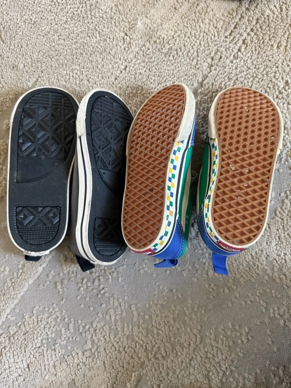 Boys shoes bundle vans converse Sanuk  sneakers shoes slip on no tie